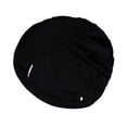 thumbnail image 1 of Sonducket Ligero y ajustable Manténgase cómodo en el gorro de natación para mujer Gorro de baño de tela impermeable Deportes acuáticos negro, 1 of 6