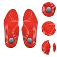 thumbnail image 6 of EHJRE Orthotic Insoles Shock Absorption High Arch Support for Flat Feet Flat Feet Shoe M 28cm, 6 of 9