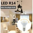 thumbnail image 4 of shiyou-4-Pack R14 E17 LED Bulb 4W Mini Reflector Floodlight Light Bulb,Daylight 5000K, E17 Intermediate Base Mini Light Bulbs, Curio Cabinet Light Bulb Non-Dimmable, 4 of 4