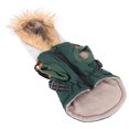 thumbnail image 1 of Chaqueta de Invierno para Perros Resistente Al Viento Abrigo Forrado de Algodón para Clima Frío Ajustable Chaquetas Cálidas para Cachorros Abrigo con Capucha para Clima Frio ANGGREK Otros, 1 of 8