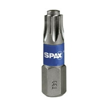 SPAX Screws SPAX 5000002016309 T30 1/4-inch Steel T-Star Drill Bit 1 per Pack
