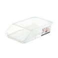thumbnail image 2 of Vrorvz Auto Rolling Egg Holder for Refrigerator with 2 Layer Stacked Tray Design Clear Plastic Dispenser Fridge Storage Container with Removable Lid for Kitchen and Restaurant Use, 2 of 7