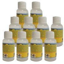 JSP NITRIC ACID 67% TECHNICAL GRADE 10 bottles <1oz each