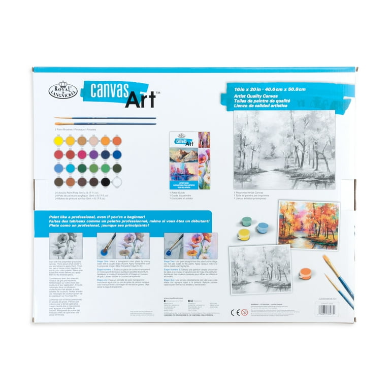 Royal & Langnickel DIY Canvas Art Paint Set Stream