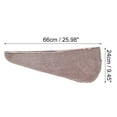 thumbnail image 2 of 1 Pc Women Soft Pinstripe Hair Towel for Bathroom Vacation Business Travel Pink Coral Velvet, 2 of 3