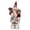 B Santa, variant on AJZIOJIRO Christmas Decorations Santa Hand Crafted Coat Santa Claus Figurines Doll with Gift Bag and Presents Christmas Decoration
