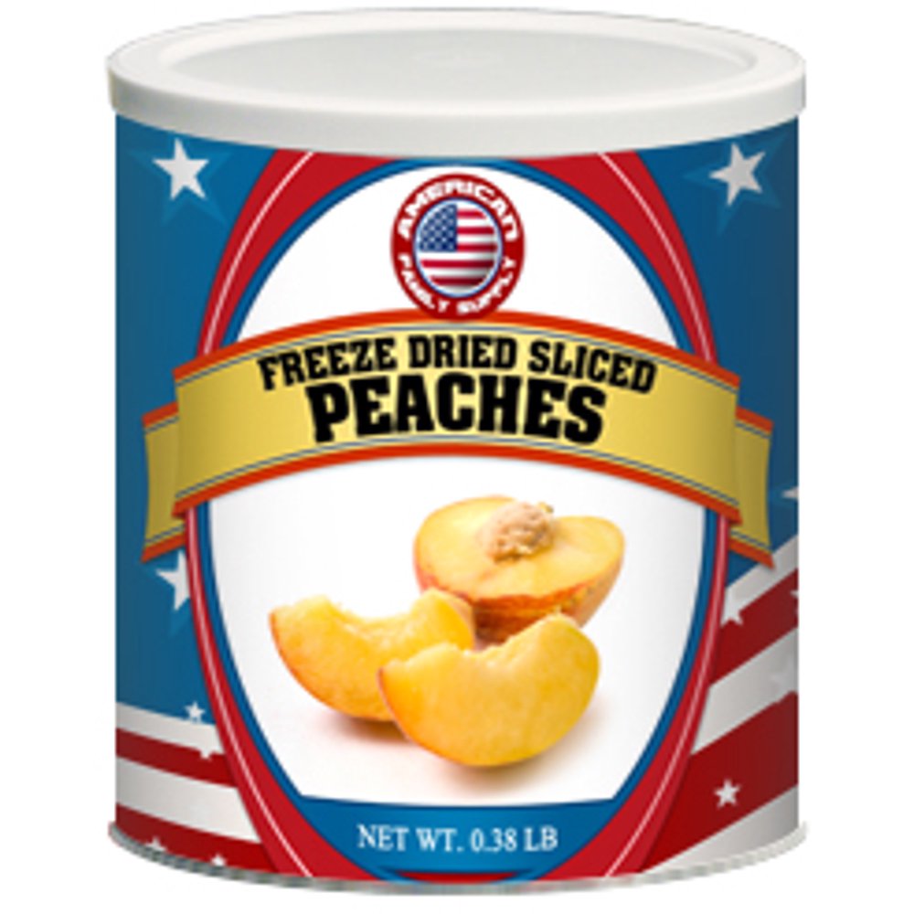 Fresh and Honest Foods 100 All Natural Freeze Dried Peach Slices 7.04