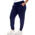 thumbnail image 3 of White Mark Women's Plus Size Harem Pants, 3 of 6