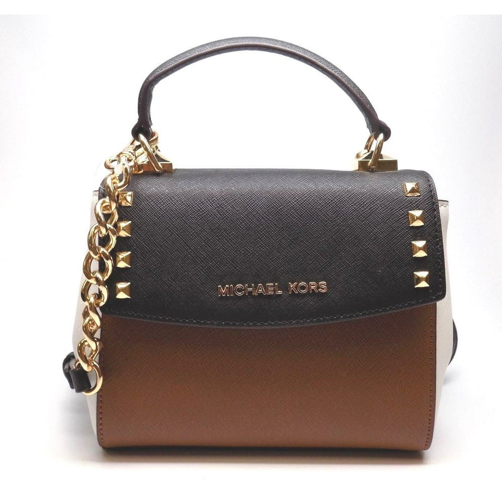 Michael Kors NEW WOMENS MICHAEL KORS KARLA MINI CONVERTIBLE BROWN