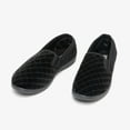 thumbnail image 2 of Zedzzz Mens Kevin Velour Twin Gusset Slippers, 2 of 5