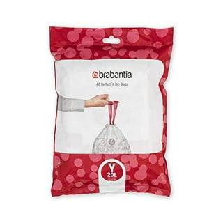 Brabantia PerfectFit bin liners 5 L, 20 pcs, B, white