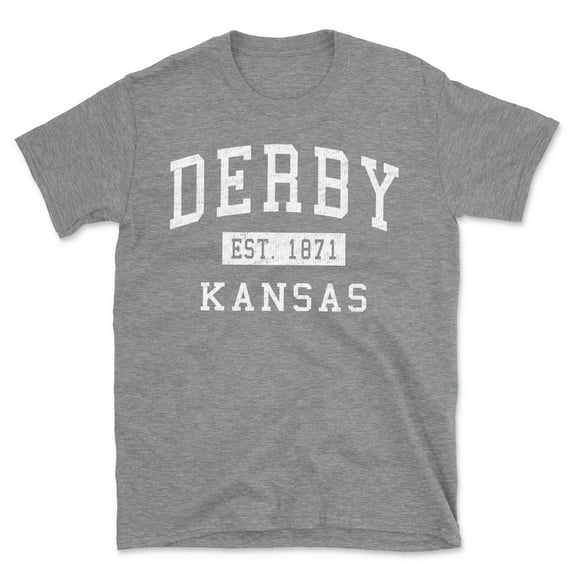 Derby Kansas Classic Established Men's Cotton T-Shirt
