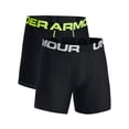 thumbnail image 2 of Under Armour Boxerjock para Hombre Paquete de 2, Negro, 4XL, 15 cm, 2 of 4