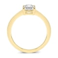 thumbnail image 3 of 1.50 Carat - Oval Lab Grown Basket Regular Shank Setting Solitaire Diamond Engagement Ring in 14K Yellow Gold | E-F Color, VS1-VS2 Clarity (Ring Size: 6), 3 of 3