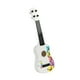 thumbnail image 5 of Ukelele de juguete para niños, guitarra de juguete para desarrollo, ligero, ajustable, 4 cuerdas blanco, 5 of 9