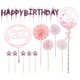 thumbnail image 1 of GOOHOCHY 1 juego de decoraciones para tartas, tartas de cumpleaños, cupcakes, palillos para tartas de fiesta de cumpleaños, 1 of 8