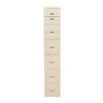 thumbnail image 6 of 6Tier Bathroom Floor Cabinet, Vertical Storage Unit with Drawers and Casters, Large Capacity Narrow Tall Slim Storage Tower Waterproof Toilet Paper Storage Cabinet for Small Spaces Gaps, 6 of 28
