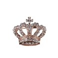 thumbnail image 2 of Corona de Princesa Corona de Diamantes de Imitación Pin de Aleación de Oro Rosa Corona Broche Ropa Ornamento Pin de Ropa para Mujeres Zefei Wu 9024735067894, 2 of 5