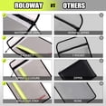 thumbnail image 3 of ParentFireproof Document Bag (15 x 11 inch) with 2 Pockets & Waterproof Zipper, Fireproof Money Bag, Fire Safe Bag with Reflective Strip, Fireproof Envelope for Cash, Legal Documents Safe (Silver), 3 of 6