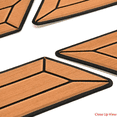 thumbnail image 2 of MasterCraft Boat Non-Skid Mats 555605 | XT23 Gunwale Mocha 2018 (Set of 6), 2 of 5