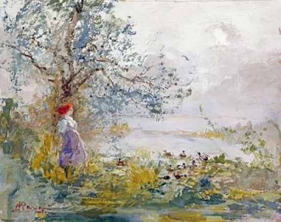 A Peasant Girl And