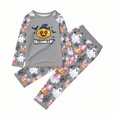 thumbnail image 6 of Halloween Family Pajamas Set Raglan Sleeve, Soft Matching Halloween Pajamas with Pumpkin Bow Ghost Print, Cute Family Halloween Pajama Set Sleepwear, 6 of 7