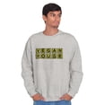 thumbnail image 5 of Vegan Waffle House Funny Sarcastic Sweatshirt for Men or Women Brisco Brands L, 5 of 6