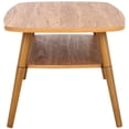 thumbnail image 5 of SAFAVIEH Karou Modern 2 Tier Wood Coffee Table, Oak, 5 of 10