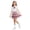 Pink-01, variant on SAWOBUUN Girls' School Uniform Set Short Bubble Sleeve Button Down Shirt with Bow Tie and Plaid Pleated Mini Skirt - 3 Piece Outfit for Kids