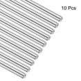 thumbnail image 3 of Uxcell Tiges Rondes en Acier Inoxydable 304, 6mm x 350mm Tiges à Tige Solide, Lot de 10, 3 of 3