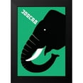 thumbnail image 2 of Bulanov, Dmitrii 11x14 Black Modern Framed Museum Art Print Titled - The Zoo - Elephant, 2 of 5
