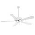 thumbnail image 5 of Ceiling Fan In Transitional Style 12.25 Inches Tall By 52 Inches Wide-Flat White Finish-Flat White Blade Color Minka Aire Fans F556-Whf, 5 of 10
