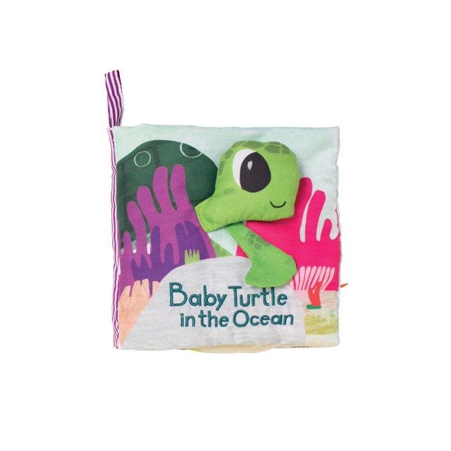 Libro de actividades para bebés Soft Manhattan Toy ¿Qué hay fuera del mar?