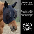 thumbnail image 5 of Derby Originals Safety Reflective Bug Eye UV-Blocker Soft Mesh Lycra Horse Fly Mask, 5 of 5