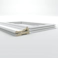 thumbnail image 4 of Ekena millwork 94 1/2"L (Adjustable 32"H to 36"H) Ashford Square Panel Traditional Wainscot Paneling Kit, 4 of 10
