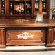 thumbnail image 2 of 2pcs Bed Table Wood Applique Landscape Flowers Wood Onlay Furniture Cabinet Door Carving Flowers European Style Solid Wood Applique for Home Use, 2 of 3