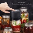 thumbnail image 3 of Jar Vacuum Sealer, Electric Mason Jar Vacuum Sealer Kit 2000mAh One Key Control  For Home, 3 of 8