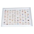 thumbnail image 6 of K-KED 30Pcs Wholesale Colorful Crystal Mixed Rings Bulk Finger Band Ring Delicate Jewelry Lot, 6 of 9
