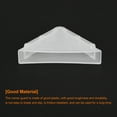 thumbnail image 4 of Uxcell 20Pack Corner Protectors 10x65mm Plastic Triangle Corner Guards Cushion, White, 4 of 6