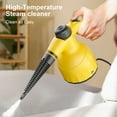 thumbnail image 3 of LVL 350ml Handheld Steam Cleaner: Multi-Surface Steamer with 12 PCS Accessories Pressurized Natural Steam Cleaner for Home Cleaning Dirt, Grease, Grout, Tile, Floor, Couch and Car-Yellow, 3 of 8