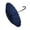 Navy blue, variant on Fabric Long Handle Umbrella Curved Handle Design Ergonomic Rain Protections For Everyday Use