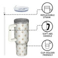 thumbnail image 4 of 1pc Cat's Paw 40oz Tumbler with Straw & Handle - Insulated Stainless Steel Cup | Holiday Gift for Man Women (Christmas, Valentine's, Birthday), 4 of 7