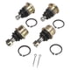 thumbnail image 1 of 4pcs Ball Joint Kit Upper Lower Tie Rod End Set for ATV UTV 400 450 500 550 700 750 800cc, 1 of 5
