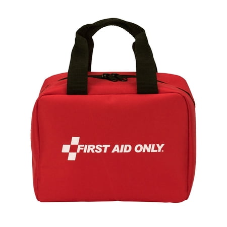 First Aid Only 90594 25 Person Bulk ANSI A First Aid Kit, Soft Pouch J101