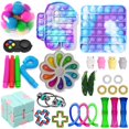 thumbnail image 1 of ITFABS Decompression Toy Set with Bubble Pop, Infinite Cube Accessory, 1 of 4