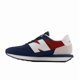 thumbnail image 1 of New Balance 237 MS237TR Sneaker Men's 15 Navy Multi Suede Running Shoes DDK94, 1 of 5