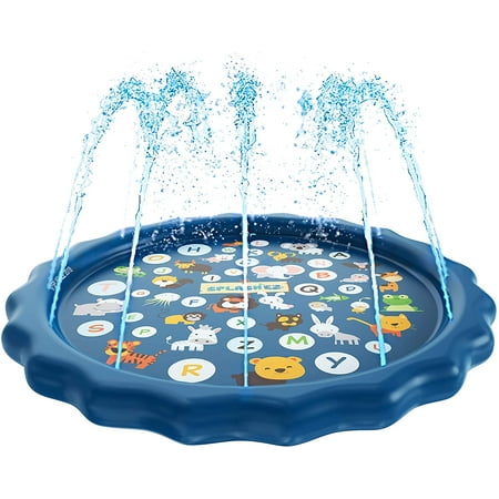 DecorX 3-in-1 Sprinkler for Kids, Splash Pad, and Wading Pool...