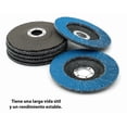 thumbnail image 3 of Disco Lija Laminado  Bloosom Pulido Grano 60 Tipo 29 4 1/2 X 7/8 Azul, 3 of 4