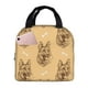 thumbnail image 1 of Fotbe German Shepherd Dog Bolsa Térmica con Estampado y Forro de Aluminio Grueso Bolsa de Almuerzo con Bolsillo Frontal para Hombres y Mujeres, Ideal para Trabajo, Escuela, 1 of 8