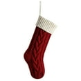 thumbnail image 1 of Sac en Tricot de Noël pour Événements et Fêtes, Chaussettes Décoratives - Design Festif Réutilisable, Support de Bas de Noël Durable, Chaud et Confortable, 1 of 6